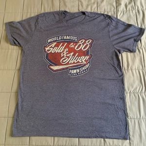 Mens World Famous Gold & Silver Pawn Shop Shirt - Size XL